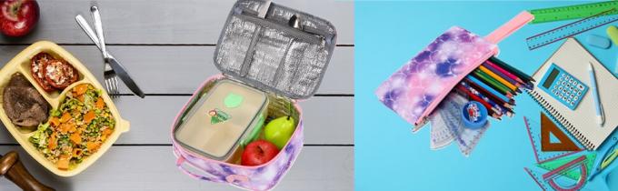 backpack with lunch box pink backpack custom backpack kids backpacks for girls