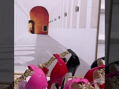 Γυναίκες Σάνδαλα με ψηλό τακούνι Υπερ-υψηλό τοπίο Νικρό τακούνι Υψηλά τακούνια Μοντέλα γυναικεία παπούτσια